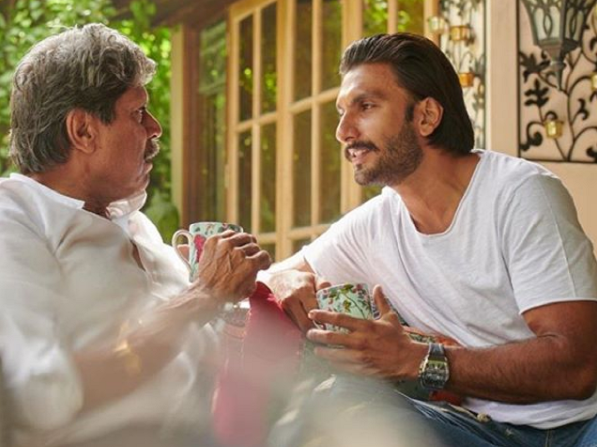 Ranveer Singh Wishes Cricket Legend Kapil Dev With 83 Pictures