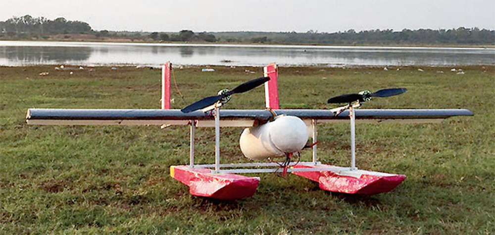 Amphibious Drone Can Keep An Eye On Lakes