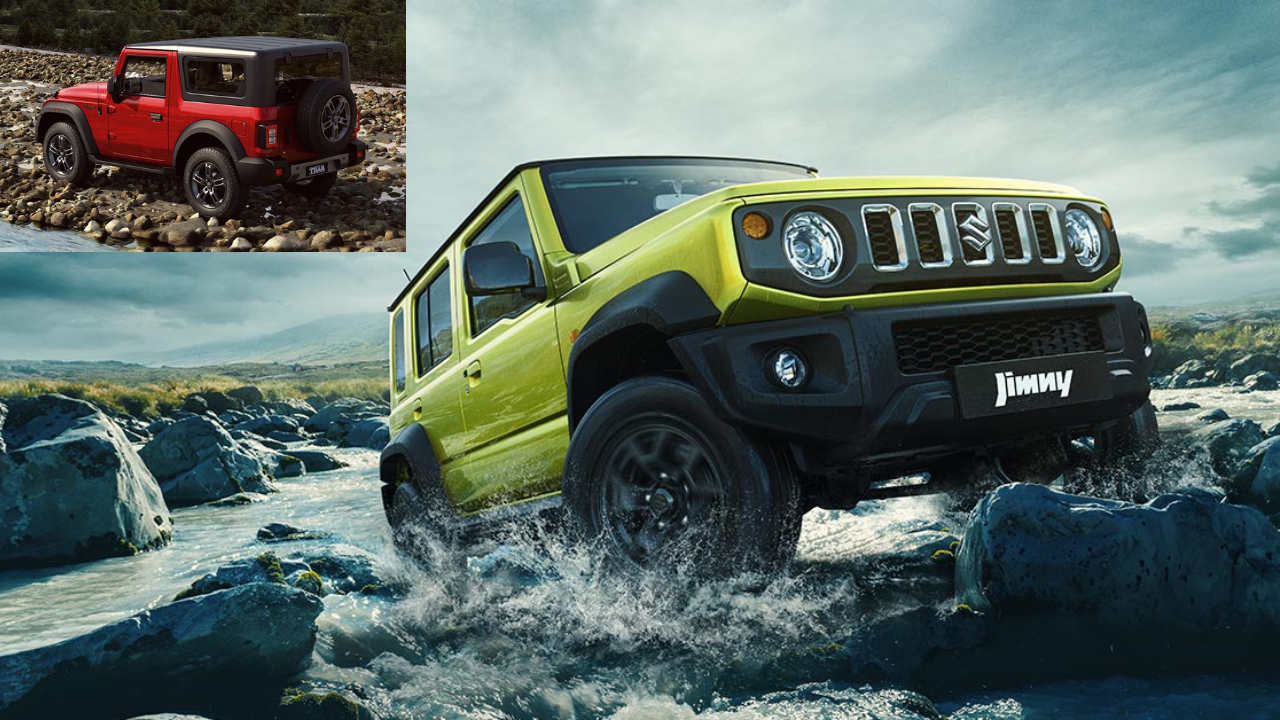 Maruti Suzuki Jimny Vs Mahindra Thar Price Variants Features