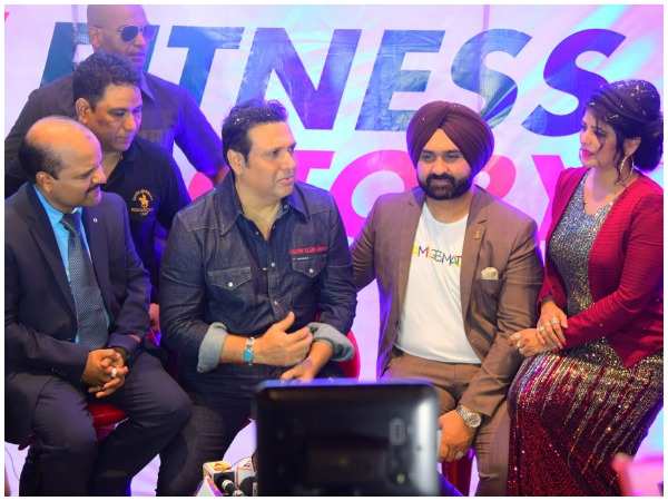 Govinda Celebrates Fitness At This Fun Event - Times Of India