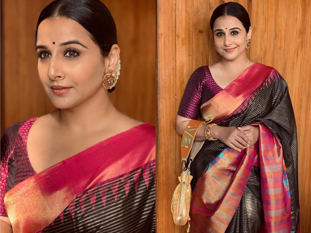 Vidya balan sexin saree