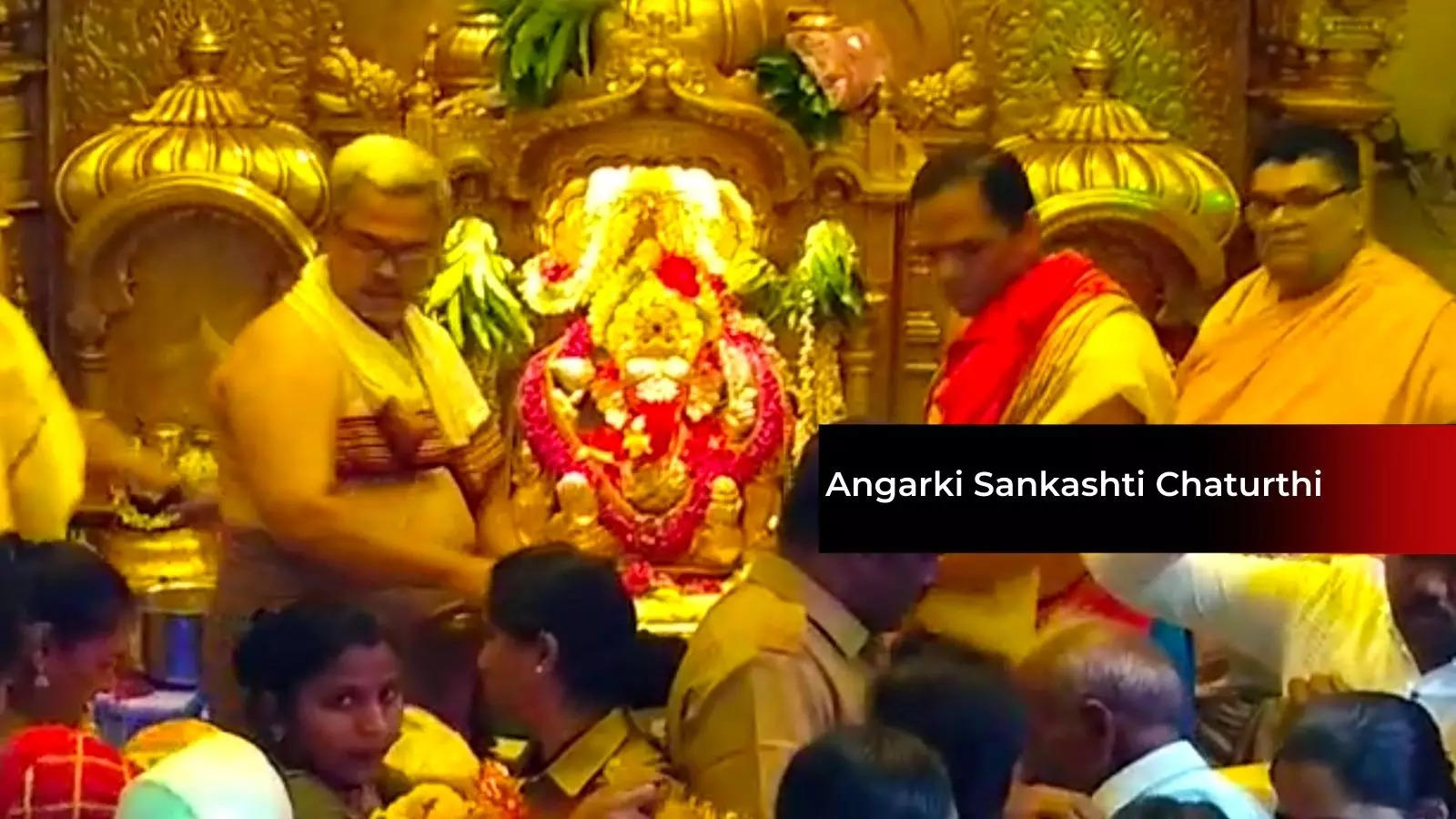 Siddhivinayak Temple Devotees Seek Blessings Of Lord Ganpati At