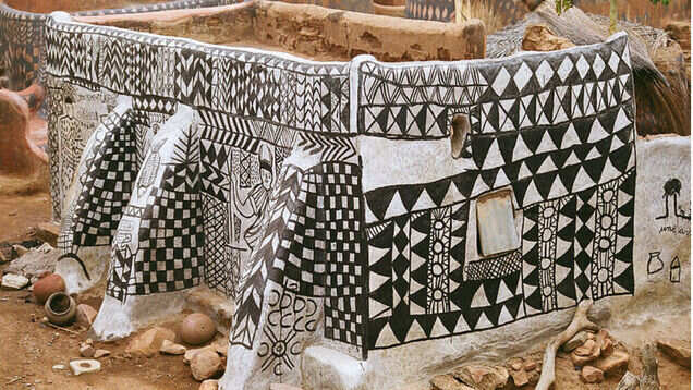 This African village is so pretty that it looks like an art museum This African village is so pretty that it looks like an art museum