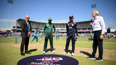 T World Cup Usa Vs Pak Highlights Usa Stun Pakistan In Super Over