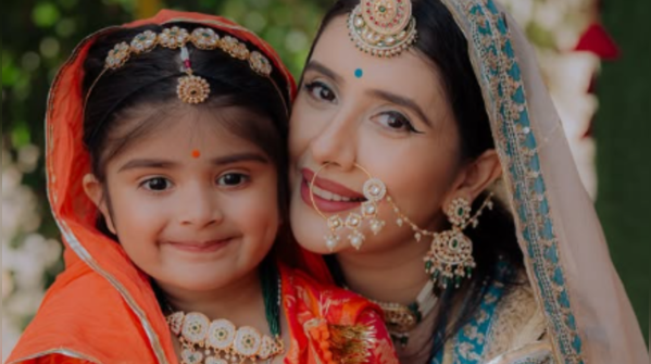 ​Charu Asopa exudes royal charm with her unique Rajasthani Poshaks