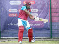 West Indies train ahead of World Cup clash against India