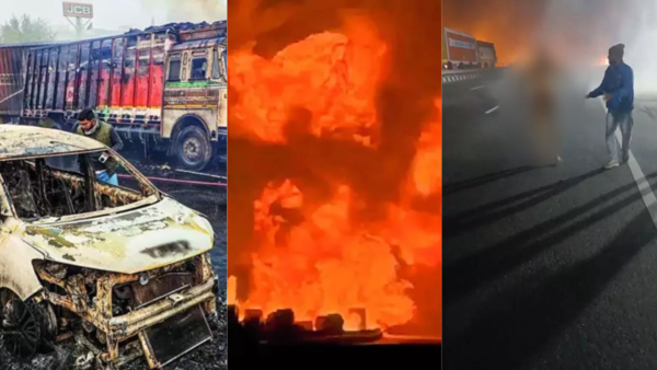 Jaipur gas tanker explosion: Man in flames walked 600m seeking help, but people just recorded videos