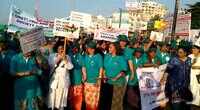 Visakhapatnam: Awareness walk on cervical cancer held at Beach Road