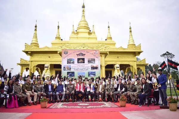 Arunachal Pradesh deputy CM Chowna Mein flags off national integration tour