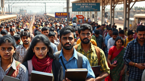 Telangana mega job mela: Stampede-like situation near Warangal railway station, 3 injured