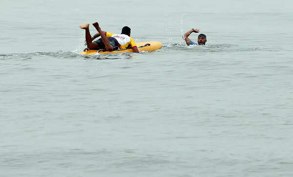 Two kayakers among eight rescued over the weekend