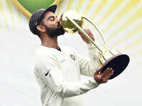 Indian skipper Virat Kohli sweeps ICC awards