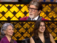 Kaun Banega Crorepati 15: From Sara Ali Khan recreating ‘adaab moment' as a kid to Jaya Bachchan addressing Sharmila Tagore as Rinku di; Amitabh Bachchan shares candid moments on <i class="tbold">finale episode</i>