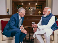 PM's candid conversation with Microsoft co-founder
