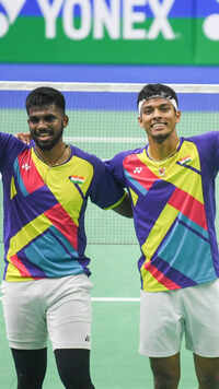 Satwiksairaj Rankireddy and <i class="tbold">chirag shetty</i> - Badminton