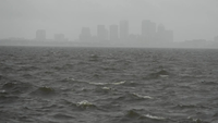 <i class="tbold">hurricane milton</i> strikes Florida, leaving power outages in its wake