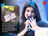 Twinkle Khanna’s take on <i class="tbold">Demonetisation</i>