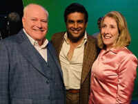 Scottish actors Ron Donachie, <i class="tbold">Phyllis Logan</i> in Madhavan's 'Rocketry - The Nambi Effect'