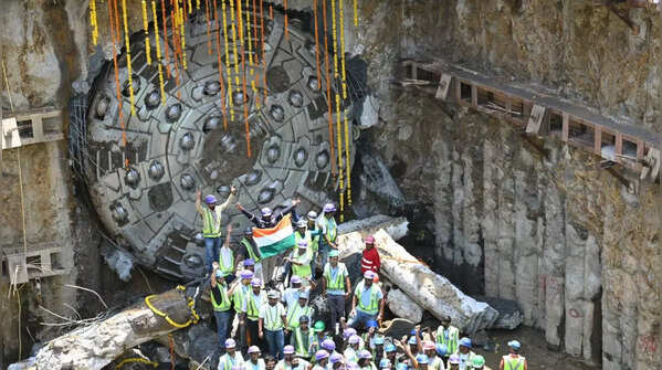 Tunnel breakthrough