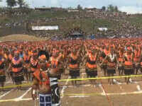 Nagaland: 5,000 women dance together in attempt to set a Guinness World Record