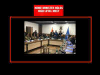 Pulwama terror attack: Home Minister Rajnath Singh holds high level review meeting in Srinagar