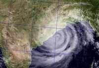 Why do most cyclones hit India’s east coast?