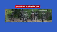 Terrorist killed in encounter with security forces in Jammu And Kashmir's Shopian