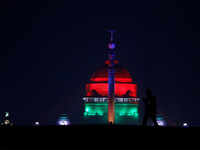 Watch: Rashtrapati Bhavan illuminated on Republic Day 2019