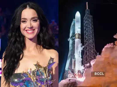 Blue Origin launch Live Update: Katy Perry lands on earth along with others, kisses the ground