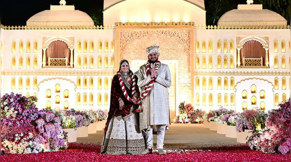 Jeet Adani and Diva Shah's wedding: See pictures