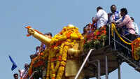 Visakhapatnam: Tributes paid to Dr Bhimrao Ambedkar on his 128th birth anniversary
