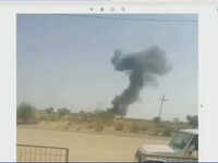 Bikaner: Suspected bird hit causes MiG 21 fighter jet crash, pilot safe