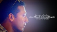 Here are a few facts about Mahesh Shrinivas Bhupathi who turns 45 today