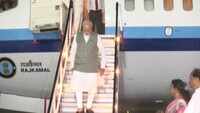 International Yoga Day: PM Modi arrives in Ranchi for celebration
