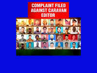 Shocking 'coffin' caste census; complaint against Caravan magazine editor