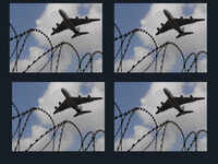 How a storm caused plane to enter no-fly zone