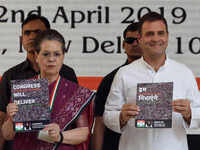 Lok Sabha polls 2019: Congress to release manifesto at 22 locations across India