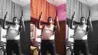 Watch: Man dances with 2 guns in his hand, video goes viral