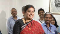 Smriti Irani takes charge as Women & Child Development Minister