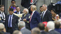 Watch: PM, Trump walk around NRG stadium after 'Howdy Modi' event