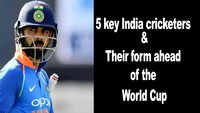 5 key Indian cricketers & their form ahead of the World Cup