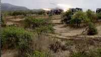 Indian Army showers BM-21 Grad missiles during firing exercise