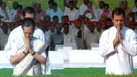Sonia Gandhi, Rahul pay tribute to Pt Nehru on his death anniversary
