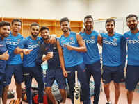 Virat Kohli posts 'squad' picture, fans ask where's Rohit Sharma?