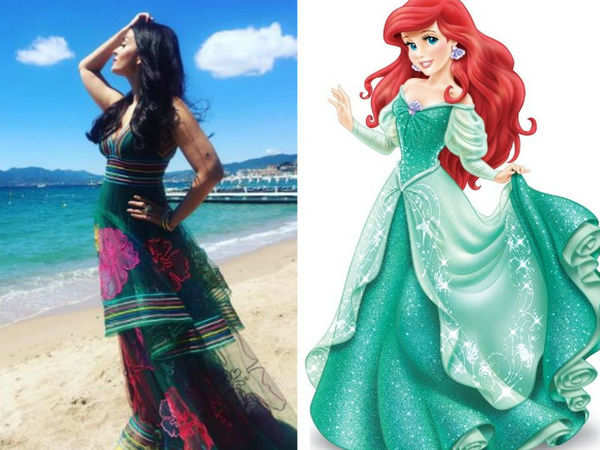 Aishwarya Rai Wore Disney Princesses Inspired Gowns At Cannes