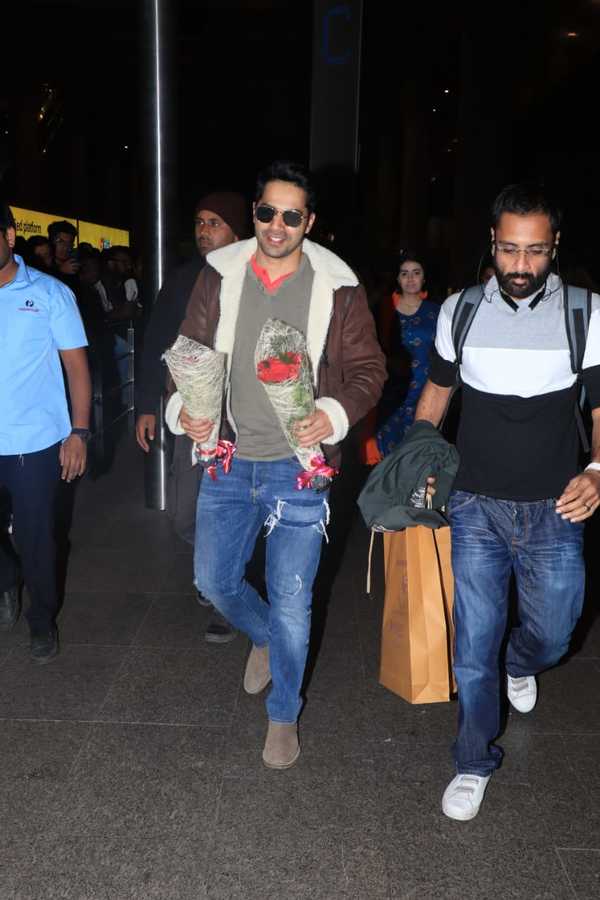 Photos Varun Dhawan Is Back In Mumbai After Promoting Street Dancer