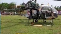 Indian Army’s Cheetah helicopter makes emergency landing in Assam’s Nagaon