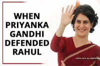 When Priyanka Gandhi defended Rahul on his style of politics
