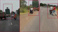 On cam: Highway thieves try to steal goods from moving truck in Ujjain