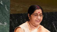 Sushma Swaraj's mortal remains brought to BJP headquarters